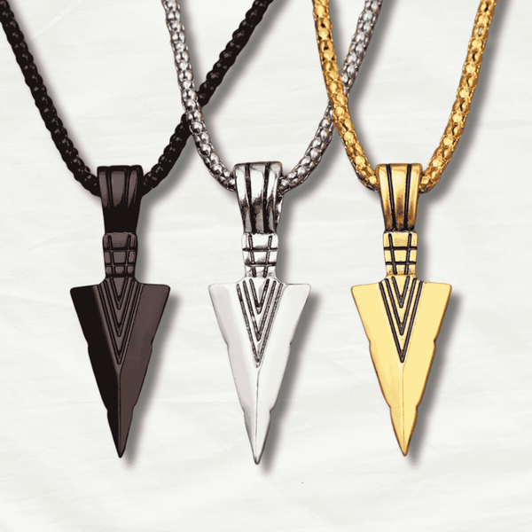 Retro Arrow Head Pendant Necklace