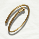 Elegant Gold-Plated Thorn Nails Women's Bracelet