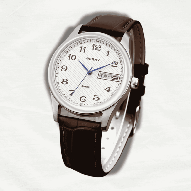 BERNY Chic Premium Leather Ladies Quartz Watch - Odds & Ends Novelties