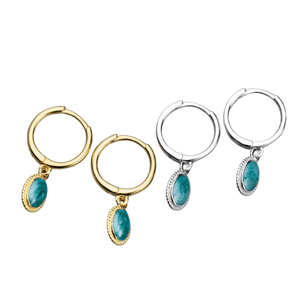 925 Silver Vintage Pattern Drop Earrings