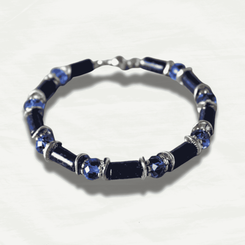 Premium Lapis Lazuli Boho Beaded Bracelet - Odds & Ends Novelties