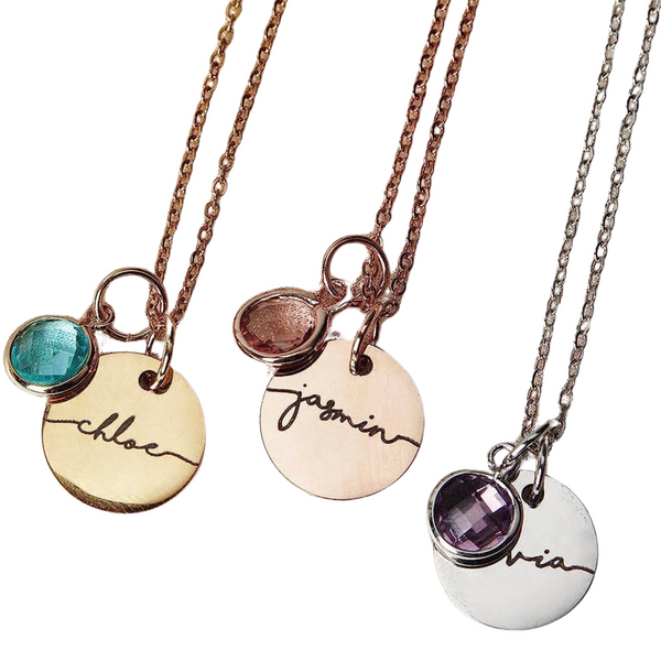EleganceGems Personalized Birthstone Pendants – Affordable Luxury and Custom Style