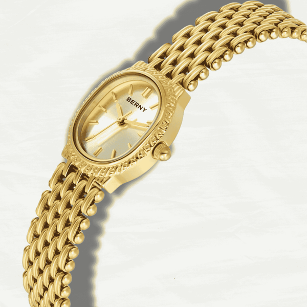 BERNY Luxury Gold Quartz Watch for Women - Odds & Ends Novelties