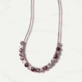 Boho Natural Amazonite Beaded Choker Necklace - Odds & Ends Novelties