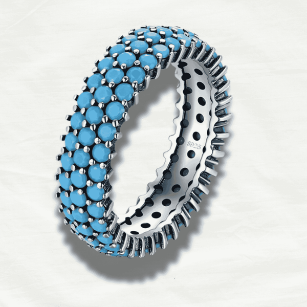 Boutique Turquoise Sterling Silver Ring - Odds & Ends Novelties
