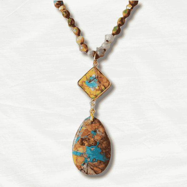 Chic Natural Gemstone Necklace - Odds & Ends Novelties