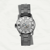 Fossil Townsman Automatic Steel Watch - Smoke Dial - Odds & Ends Novelties