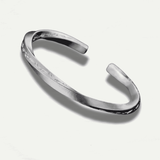Men's Pure 999 Sterling Silver Viking Battle Bracelet - Odds & Ends Novelties