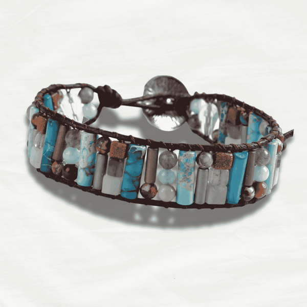 Boho Healing Natural Stone Bracelet - Odds & Ends Novelties