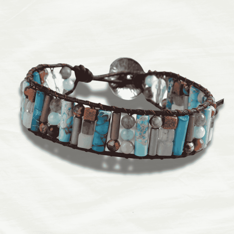 Boho Healing Natural Stone Bracelet - Odds & Ends Novelties
