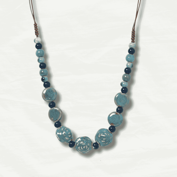 Blue Rose Vintage Adjustable Necklace - Odds & Ends Novelties