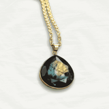 Healing Chic Gemstone Charm Pendant Necklace - Odds & Ends Novelties