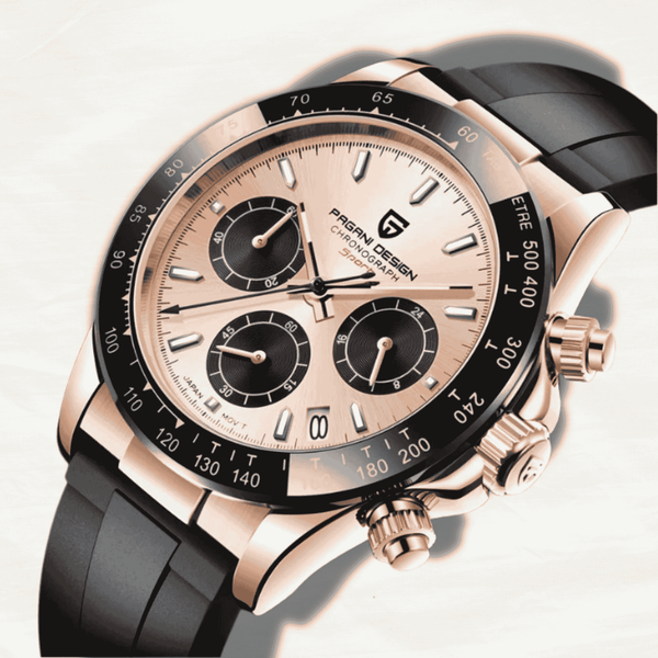 PAGANI DESIGN Luxury Men's Quartz Chronograph Watch - Odds & Ends Novelties