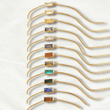Chic Minimalist Gold Birthstone Bracelet - Odds & Ends Novelties