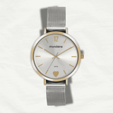Mondaine Women's Bicolor Minimalist Quartz Watch - Odds & Ends Novelties