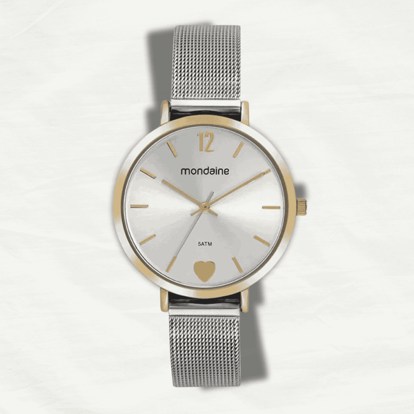 Mondaine Women's Bicolor Minimalist Quartz Watch - Odds & Ends Novelties
