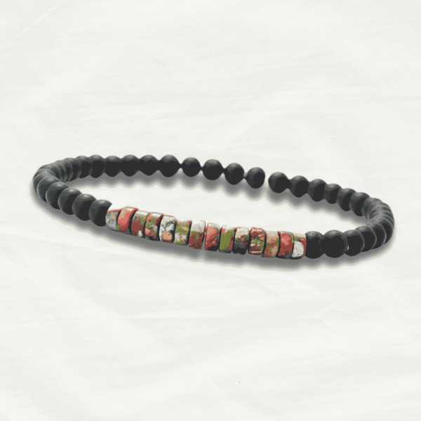 Stylish Boho Natural Stone Bead Bracelet - Odds & Ends Novelties