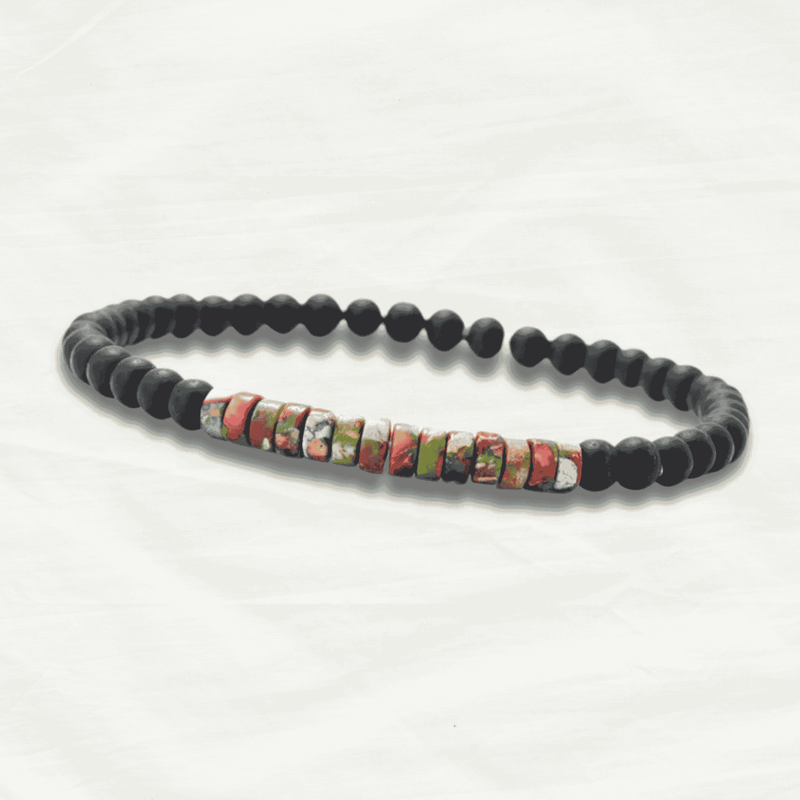 Stylish Boho Natural Stone Bead Bracelet - Odds & Ends Novelties