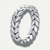 Sterling Silver Boutique Wheat Ring - Odds & Ends Novelties