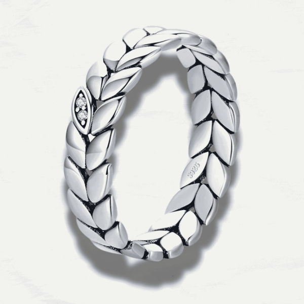 Sterling Silver Boutique Wheat Ring - Odds & Ends Novelties