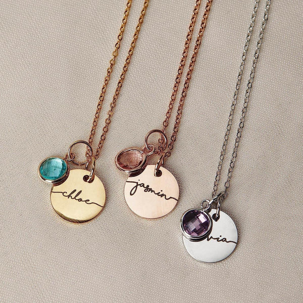 Personalized Birthstone Pendants - Odds & Ends Novelties