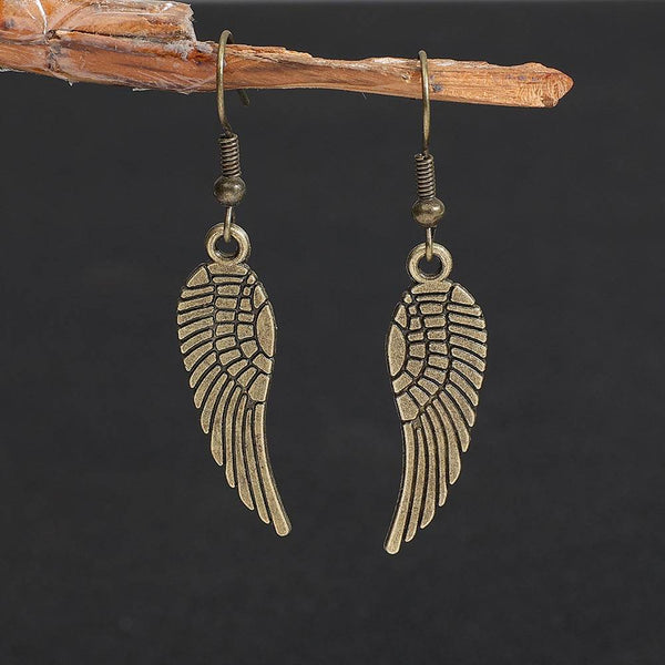 Triangle Wings Vintage Earrings - Odds & Ends Novelties