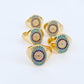 Signet Gold Evil Eye Ring