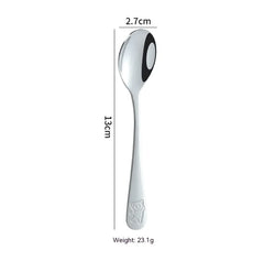 Children's Stainless Steel Cartoon Utensil Set
