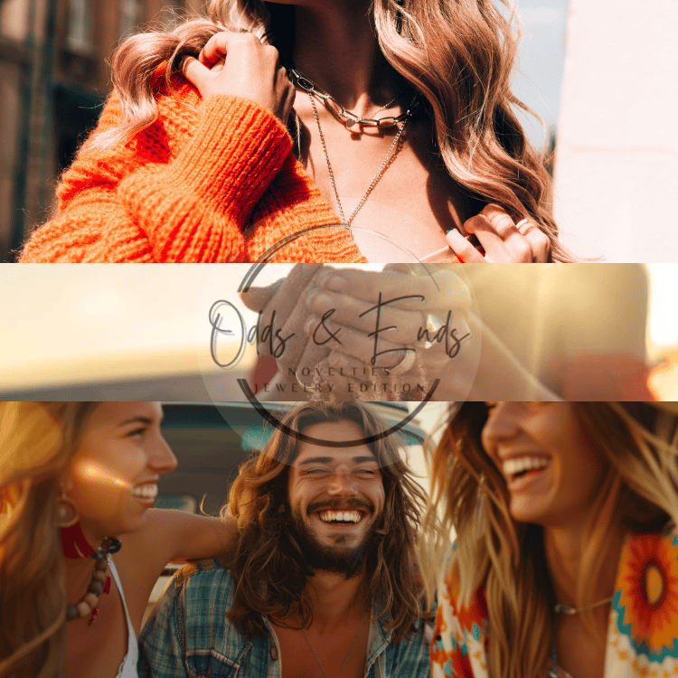 Two people embracing with a 'Oaks & Ends' logo overlay.