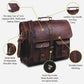 Classic Vintage Leather Men's Messenger Bag Mens