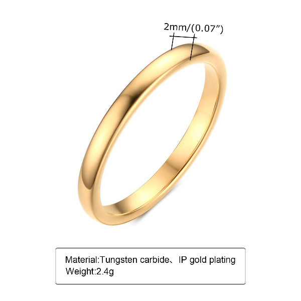 Gold ring with thickness measurement and material details on a white background