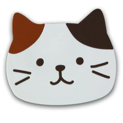 Cute Cat Silicone Coasters with Dog Expressions